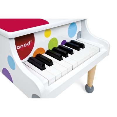 Piano à queue confetti (bois) - jurj07627  Janod    556502